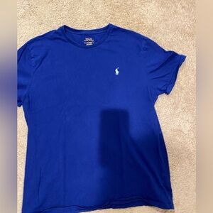 Men’s blue polo shirt size Large